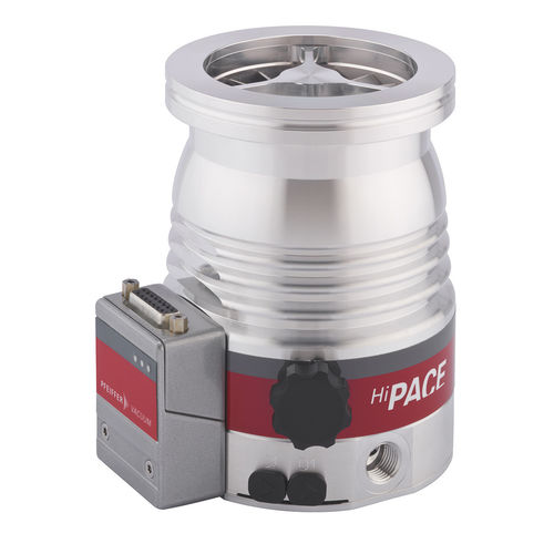 Pompe à vide turbomoléculaire - HiPace 80 Neo - Pfeiffer Vacuum+Fab Solutions - lubrifiée / 24 Vcc / pour gaz