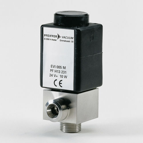 Électrovanne d'angle - EVI 005 M - Pfeiffer Vacuum+Fab Solutions - miniature