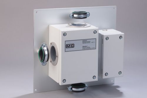 Connecteur de tube rond - T6‑H1 - M&C TechGroup Germany GmbH - en acier inoxydable / chauffant
