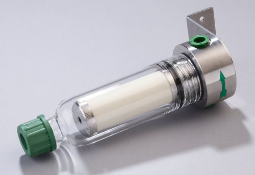 Carter de filtre à cartouche - FS-2K-D - M&C TechGroup Germany GmbH - pour liquide / en PTFE / en acier inoxydable