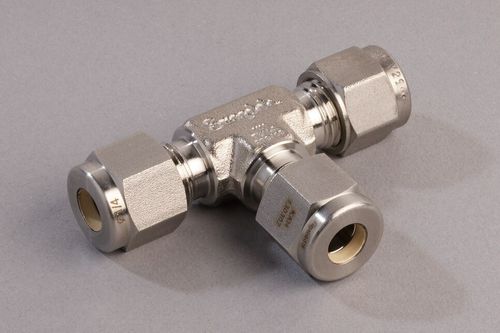 Raccord pneumatique - 09V9015 - M&C TechGroup Germany GmbH - à visser / en T / en acier inox