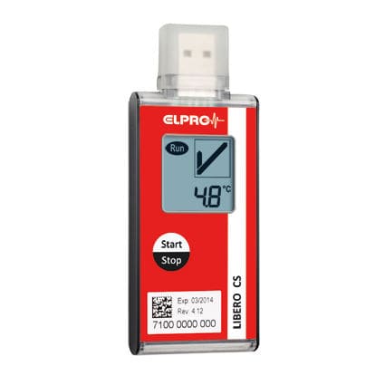 Enregistreur de données de température - LIBERO CS - ELPRO-BUCHS AG - USB / CTN / avec afficheur LCD