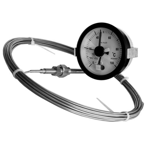 Thermomètre à dilatation de gaz - 95FG, 211FG - Budenberg - analogique / à cadran / à insertion