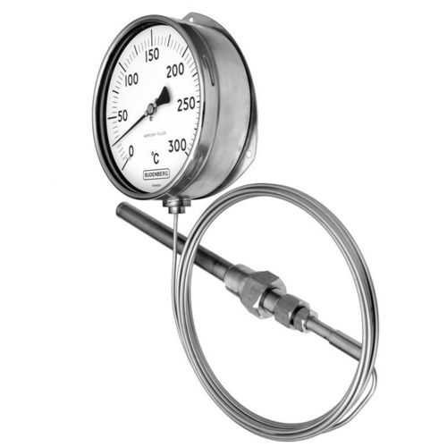 Thermomètre à sonde - 95F, 211 - Budenberg - analogique / à cadran / à bride