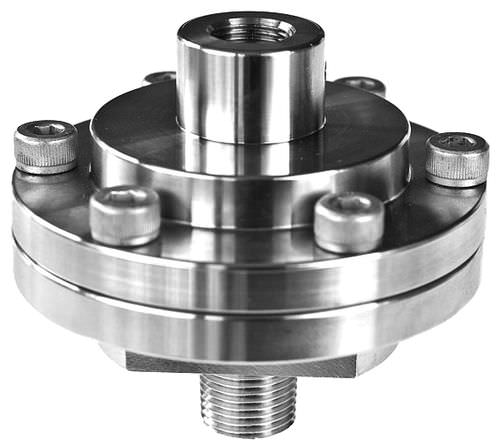 Séparateur à membrane avec fixation par bride - CSE - Budenberg - pour manomètre
