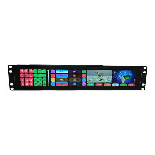 IHM tactile multi-touch - DM-163GN-MPXR03 - Densitron Technologies - rackable / x86 / Ethernet