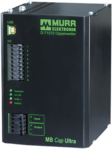 Module tampon pour alimentation électrique DC sur rail DIN - MB CAP ULTRA series - MURRELEKTRONIK