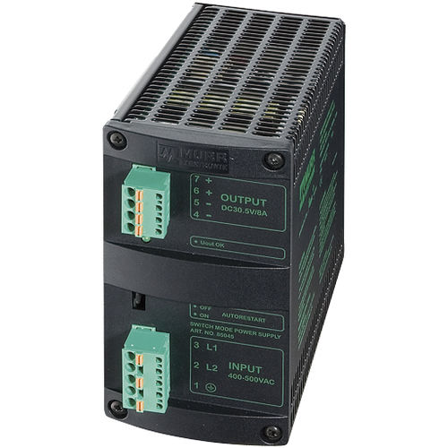 Alimentation électrique sur rail DIN - MCS series - MURRELEKTRONIK - AC/DC / biphasée / monophasée