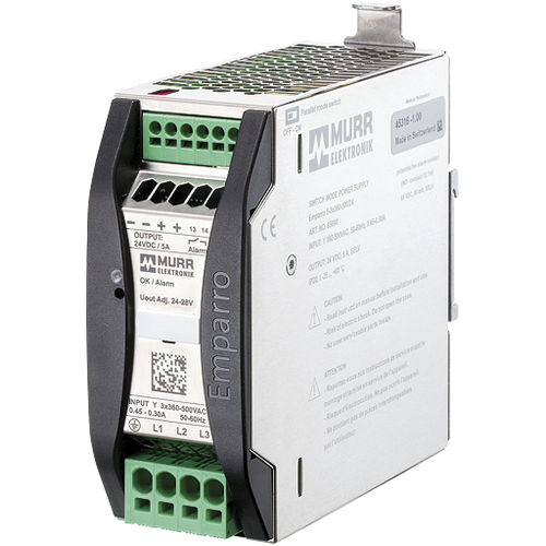 Alimentation électrique sur rail DIN - Emparro 3~ series  - MURRELEKTRONIK - AC/DC / à découpage / triphasée