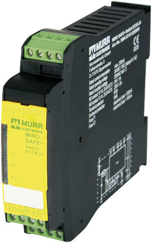 Relais de sécurité d'arrêt d'urgence - MIRO SAFE+ SWITCH ECOA  - MURRELEKTRONIK - sur rail DIN