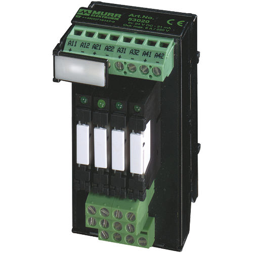 Module relais de commutation - AKTIVE series  - MURRELEKTRONIK - électromécanique / à montage sur rail DIN