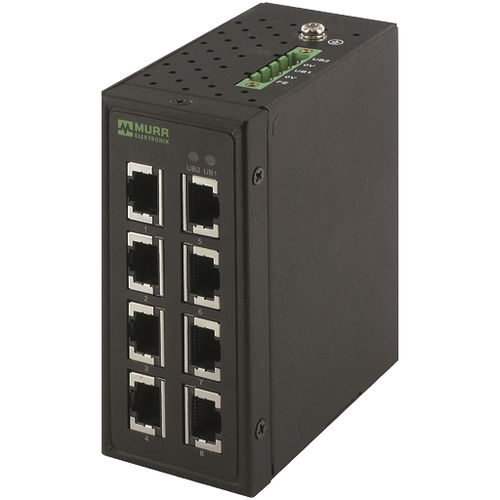 Commutateur Ethernet non administrable - TREE 8TX series - MURRELEKTRONIK - 8 ports / à montage sur rail DIN