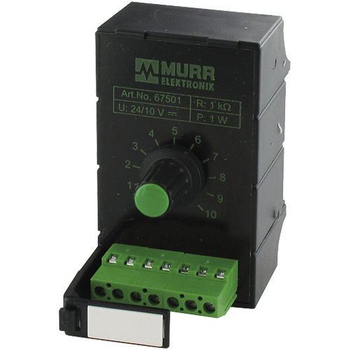 Potentiomètre multitour - MPOT series  - MURRELEKTRONIK - manuel / électronique / à montage sur rail DIN
