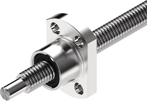 Écrou à embase - FEM-E series - Bosch Rexroth - Linear Motion Technology - en acier / fileté / pour vis à billes