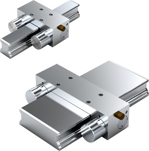 Unité de bridage pneumatique - MKS series - Bosch Rexroth - Linear Motion Technology - de rail / en acier