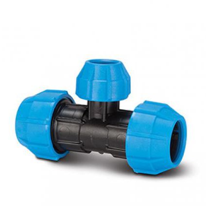 Raccord hydraulique - POLYPIPE - fileté / en T / en polypropylène