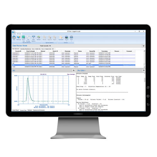 Logiciel de gestion de contrôle d'accès et de sécurité - Syngistix - PerkinElmer - d'analyse / de base de données ODBC / de traçabilité
