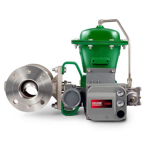Vanne à boisseau sphérique - Vee-Ball™ V300 - FISHER REGULATORS - à commande pneumatique / de contrôle / en acier au carbone