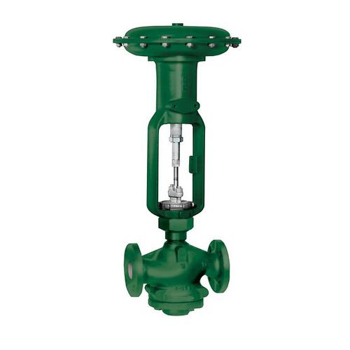 Actionneur de vanne pneumatique - 655 - FISHER REGULATORS - linéaire / à membrane / robuste