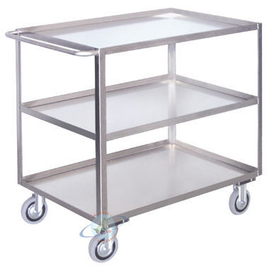 Chariot desserte - 040AINOX - CARMECCANICA - en acier inoxydable / à étagères / polyvalent