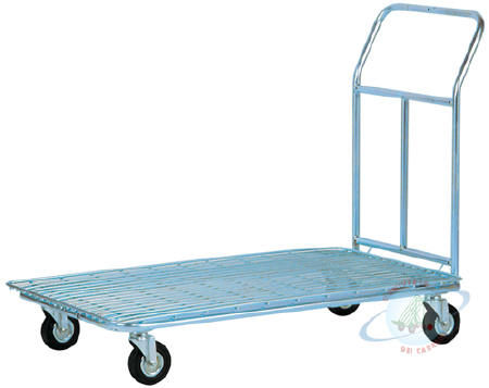 Chariot en métal - 049 - CARMECCANICA - à plate-forme grillagée / polyvalent