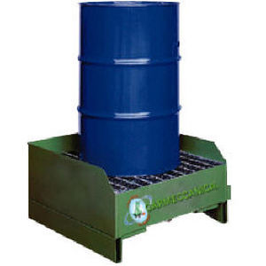 Bac de rétention multiusage - 062 - CARMECCANICA - 1 fût / en acier / rigide