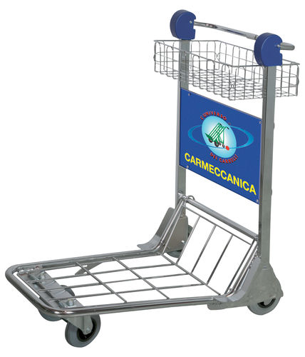 Chariot de transport - AERO - CARMECCANICA - en métal / à plate-forme / à plate-forme grillagée