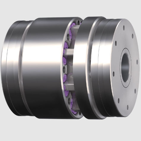 Accouplement flexible en torsion - ROTEX® GS HP - KTR - compact / d'arbre / pour air