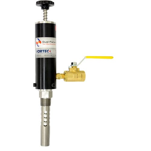 Pompe vide-fût - 2109 - ITW Air Management - à rotor / pour eaux usées / pour solvant