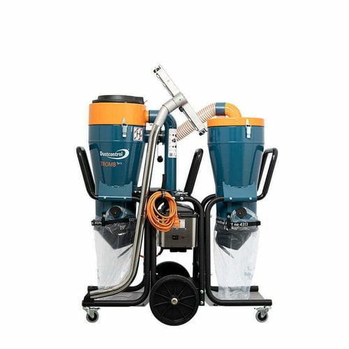 Aspirateur industriel - DC Tromb 400 Twin cc - Dustcontrol AB - à sec / monophasé / mobile