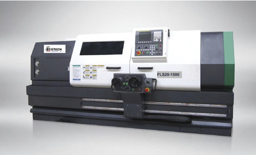 Tour CNC - FLS20 - Ecotech Machinery, Inc. - horizontal / 2 axes / à banc plat