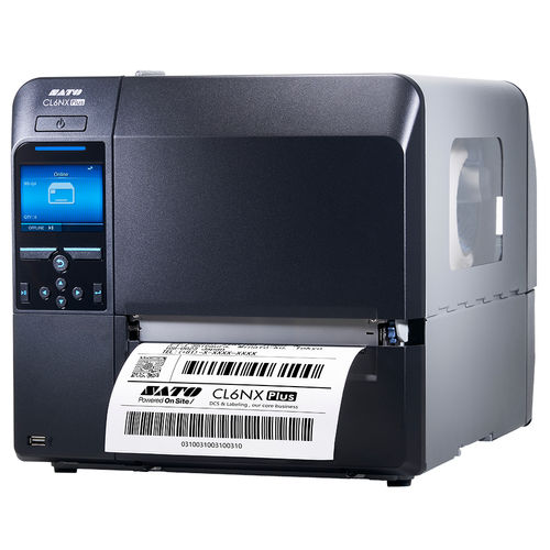 Imprimante d'étiquette à transfert thermique - CL6NX Plus - SATO Asia Pacific - de bureau / avec encodeur RFID / rapide