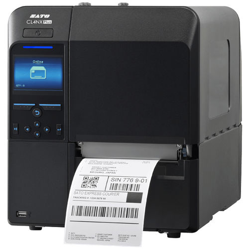 Imprimante d'étiquette à transfert thermique - CL4NX Plus series - SATO America - de bureau / industrielle