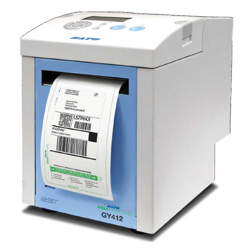 Imprimante d'étiquette thermique directe - GY412 - SATO America - de bureau / industrielle