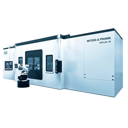 Machine transfert rotative - WITZIG & FRANK TRIFLEX 5X - FFG Europe & Americas - CNC / 6 positions / multibroche