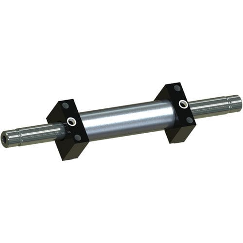 Vérin hydraulique - BÜTER Maschinenfabrik GmbH - à tige de piston guidée / double effet