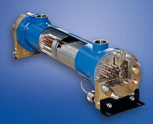 Échangeur de chaleur à tubes et calandre - SCM-FS - Universal Hydraulik GmbH - liquide / liquide / ATEX