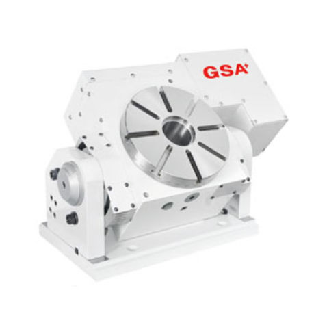 Table rotative manuelle - CNCMT-200 - GSA TECHNOLOGY - inclinable / pour fraisage / CNC