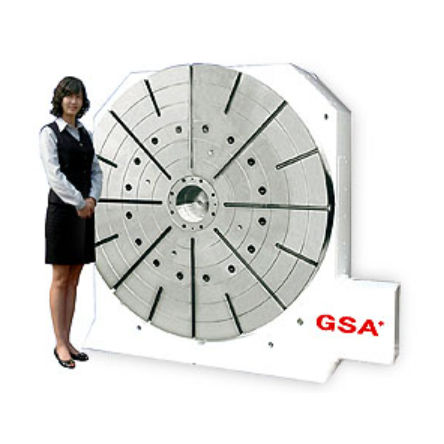 Table rotative entraînée par moteur - CNC-1000HV - GSA TECHNOLOGY - horizontale / verticale / pour l'usinage de matériaux