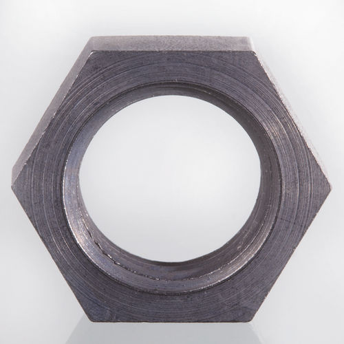 Contre-écrou hexagonal - KM series - HANSA FLEX AG - en acier / pour traversée de cloison