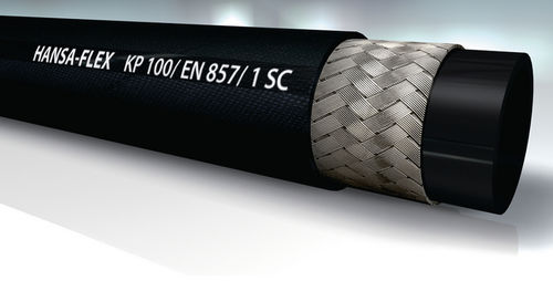 Tuyau flexible pour l'eau - KP 100  - HANSA FLEX AG - pour huile minérale / en caoutchouc synthétique / moyenne pression