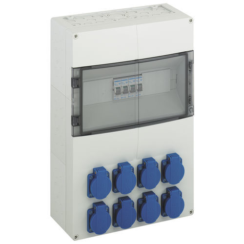 Coffret électrique équipé - AKi 14-1M  - Spelsberg - mural / en plastique / pour distribution électrique
