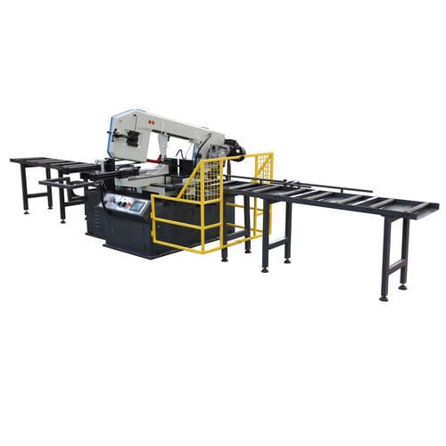 Machine à scier à ruban - BS-460GB - Tengzhou Tri-Union Machinery Co., Ltd. - pour métaux / contrôlée par PLC / avec alimentation automatique