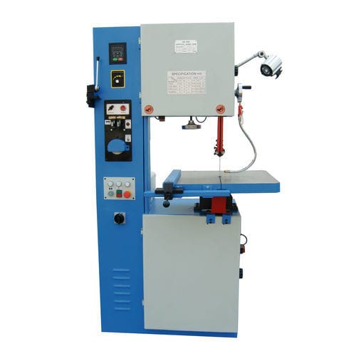 Scie à ruban - VS-400 - Tengzhou Tri-Union Machinery Co., Ltd. - verticale / pour métaux / semi-automatique
