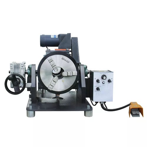 Positionneur de soudage motorisé - WP series - Tengzhou Tri-Union Machinery Co., Ltd. - rotatif / 2 axes