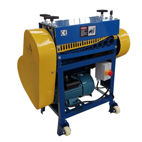 Dénudeuse de câbles - MSY-50 - Tengzhou Tri-Union Machinery Co., Ltd. - à lame rotative / électrique