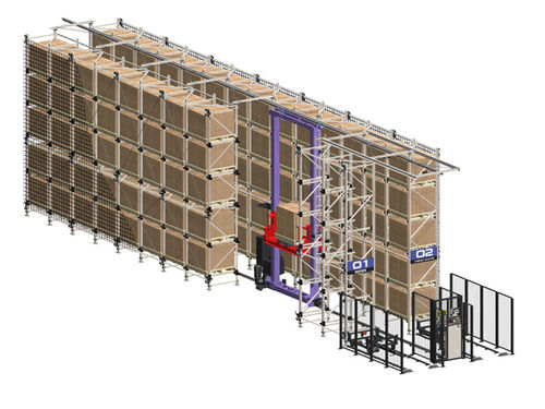 Magasin automatique vertical - Daifuku webb - pour entrepôt