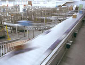 Trieur automatisé - 165 m/min - Daifuku webb - de caisse / à sabots