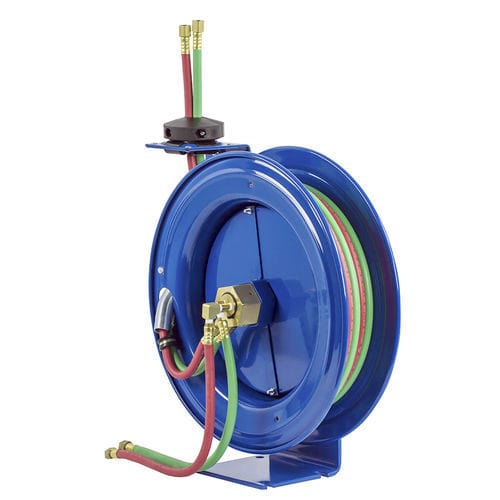 Enrouleur de tuyau - P-W SERIES - Coxreels - à rappel automatique / pour poste de soudage à gaz / à montage mural