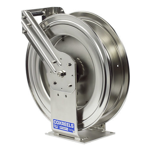 Enrouleur de tuyau hydraulique - T-SS SERIES - Coxreels - à rappel automatique / à double piédestal / fixe